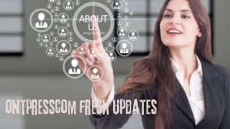 ontpresscom general updates