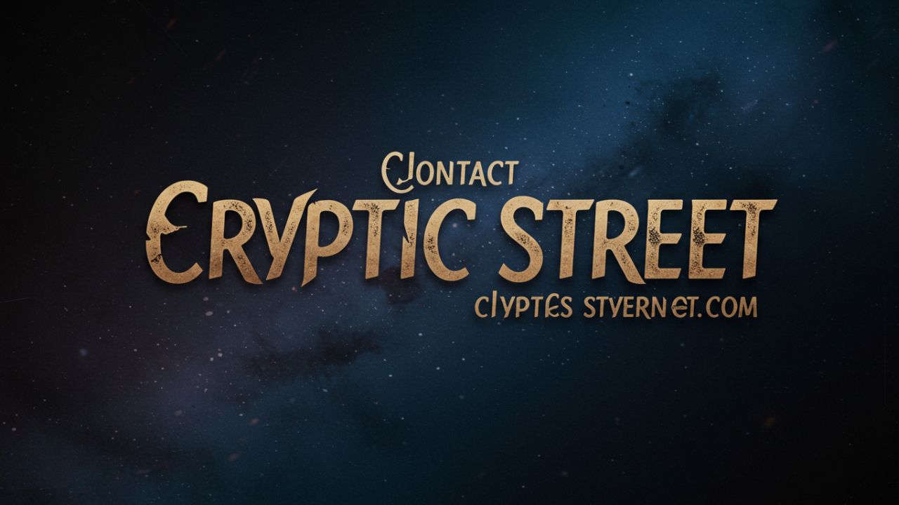 How to Contact CrypticStreet.com: Your Complete Guide to Quick and Reliable Support