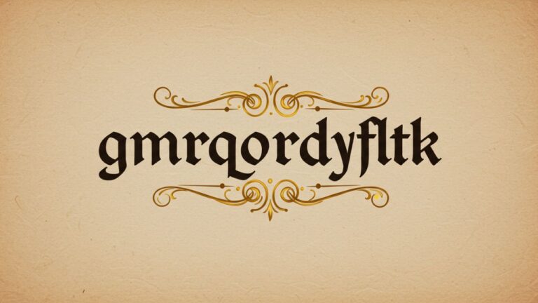 What Is gmrqordyfltk? Everything You Need to Know in 2025