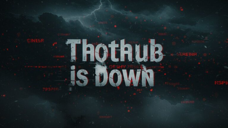 “What to Do When Thothub Is Down: Causes, Fixes, and Alternatives”